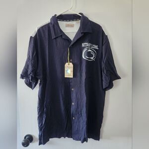 Chiliwear NWT Penn State Nittany Lions Casual Button Up Sz XL